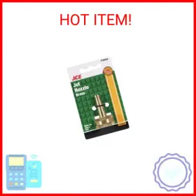 Ace 082901214755 Solid Brass Water Jet Ideal For Cleaning Driveways Ace 082901214755 Solid Brass Water Jet Ideal For Cleaning Driveways