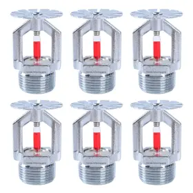 T-zstx-6 Acyogie 6 Pcs Fire Sprinkler Head - Copper Chrome 3/4 Inch Npt 155 68 C Pendent Type S T-zstx-6 Acyogie 6 Pcs Fire Sprinkler Head - Copper Chrome 3/4 Inch Npt 155 68 C Pendent Type S