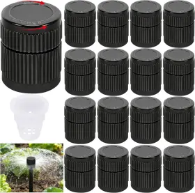 Adnee 744759662941 16 Pcs Shrub Head Bubbler Mushroom Sprinkler With Flow Contr