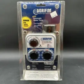 A675ct Agrifim 3-dial Raindrip / Auto Water Timer 120 Min New A675ct Agrifim 3-dial Raindrip / Auto Water Timer 120 Min New