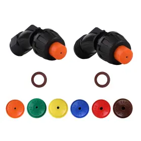Aimela 779566400134 Sprayer Nozzle Tips 6 Different Types Of Hollow Cone Adjustable
