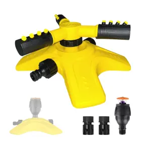 Xzhs001 Ajiusir Sprinkler For Yard 360 Degree Automatic Rotating Garden Large