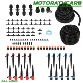 Mot4161454 All-carb 226ft Micro Drip Irrigation Kit Automatic Watering System Greenhouse
