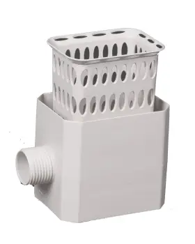 Amerimax 049821370428 Flex-drain 37042 Catch-a-raindrop Rainwater Colander Kit 2 X 3-inch White