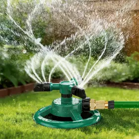 Sp-001 Andvana Sprinklers For Yard Lawn And Garden Sprinkler Automatic 360 Rotating Large Ar