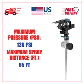 10505hddi Anvil Durable Pulsating Lawn Sprinkler With Adjustable Spray Covers 5670 Sq Ft 10505hddi Anvil Durable Pulsating Lawn Sprinkler With Adjustable Spray Covers 5670 Sq Ft
