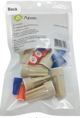 Wr3101 Apas Waterproof Wire Connectors Multipack