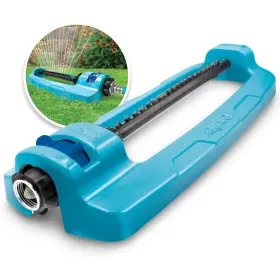 Sji-oms16 Aqua Joe 354482899905 Indestructible Metal Base Oscillating Sprinkler With Adjus