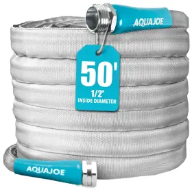 Ajfjh50-prx Aqua Joe B0d79h9wrh Xtreme Fiberjacket Kink-resistant Garden Hose Metal Fit
