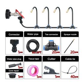Aquacurve Q701082939355 Irrigation System 360 Smart Garden Watering