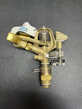 Aqualine I75a-1164 New 3/4 Inch Brass Adjustable Impact Sprinkler With 11/64 Nozzle