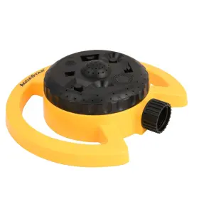 8-patt Aquastar 737677151222 15122 Turret Sprinkler Yellow Circular Lawn Garden Sprink 8-patt Aquastar 737677151222 15122 Turret Sprinkler Yellow Circular Lawn Garden Sprink