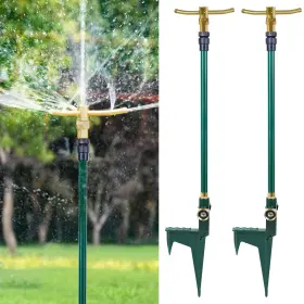 3-arm Aricor Sn325 2 Pack Garden Sprinkler 360 Degree Rotation Water Sprinklers H
