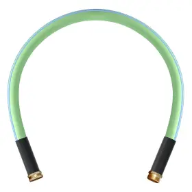 B076ngzqwd Atlantic Heavy Duty Garden Hose 5/8 Inch X 3 Ft Green Short Connection Leader