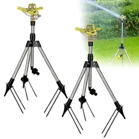 Bausatz 738063946385 Outdoor Water Sprinkler For Yard Lawn With Zinc Alloy Hea