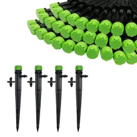 Beadnova 895235803023 Irrigation Drippers 50pcs Drip Emitters For 1/4 Inch Sprinkler 360 Beadnova 895235803023 Irrigation Drippers 50pcs Drip Emitters For 1/4 Inch Sprinkler 360