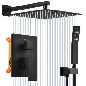 Bf-rb-10 Beati Faucet Shower Set Complete With 10-inch Rain Head Handheld Sprayer R
