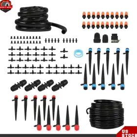 Ber588885 Berliii Greenhouse Micro Drip Irrigation Kit 226ft Automatic System Misting