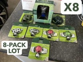 59045 Best Garden Nos 8-pack Lot Orbit Metal 15ft X 30 Ft Spot Revolving Lawn Sprinkler