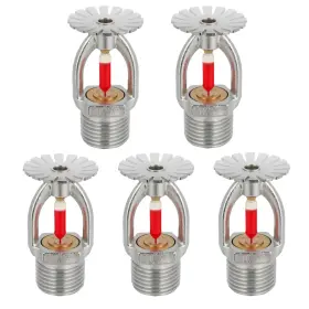 Zstx-ca-68 Bestopper 5 5pc Fire Sprinkler Head Pendent Type 155 Heads 1/2 Inch Thr