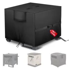 B0d6x71qst Bethshaya Garden Hose Storage Box Cover - Weather-resistant 23x23x20 Inch