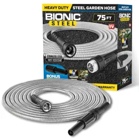 B072l1lrd2 Bionic Steel 75 Ft Garden Hose With Nozzle Premium 304 Stainless Metal Wa