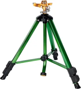 Biswing 445022130114 Impact Sprinkler Head On Tripod Base 360 Degree Lawn Irrigation 1 Pack Biswing 445022130114 Impact Sprinkler Head On Tripod Base 360 Degree Lawn Irrigation 1 Pack