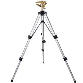 Biswing Jcyz1 Large Impact Sprinkler Head On Tripod Base Adjustable Zinc Silver