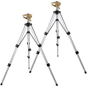 Biswing Jcyz2 Large Impact Sprinkler Head On Tripod Base Adjustable Zinc Silver