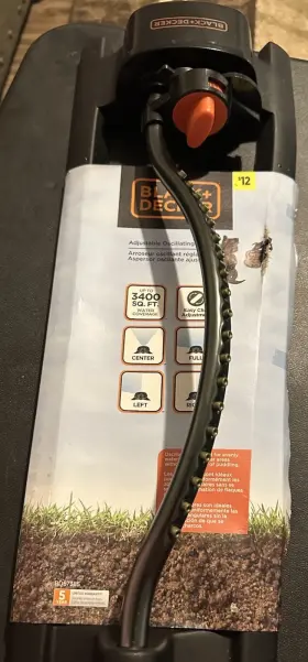 Bdst5785 Black Decker Adjustable Oscillating Sprinkler 3400 Sq Ft Coverage Bdst5785 Black Decker Adjustable Oscillating Sprinkler 3400 Sq Ft Coverage