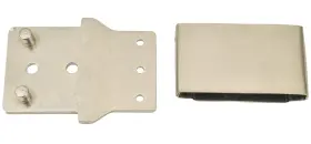 Bma7 Blevins Horizontal 3 Inch All Metal Double Pair