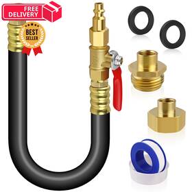 Boltigen 730851397553 Rv Winterizing Kit Sprinkler Blowout 12ftft-1pcs Red