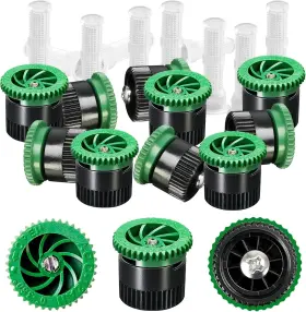 Branded 313095077025 10 Pieces Variable Arc Nozzle Pop-up Sprinkler Heads Replacement Compatible New
