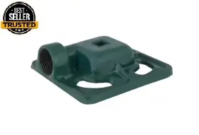 Branded 445057360326 Cast Iron Square Sprinkler Fits Standard Garden Hose Thread Watering Pattern Branded 445057360326 Cast Iron Square Sprinkler Fits Standard Garden Hose Thread Watering Pattern