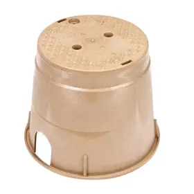 Branded 705353294808 10 Inch Round Standard Series Valve Box And Cover Sand Icv