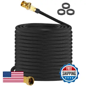 B0fjvvwxv7 Brisavia 75ft Garden Hose Lightweight And Flexible Water Leak-proof Fabric