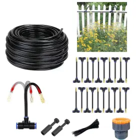 Xjx-009 Bubwepo Garden Watering System Greenhouse Mist Drip Irrigation Kit 63.5ft Hanging P
