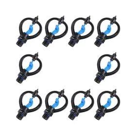 Zrfn0815186 Cabilock Garden Irrigation Sprinkler Head 10pcs Micro Spray Drippers 360 D