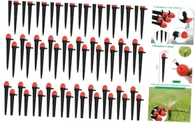 Xt057 Cadufuelly 30pcs 16cm Full Circle Scattering Nozzle Drip Emitters For 1/4 Inch Xt057 Cadufuelly 30pcs 16cm Full Circle Scattering Nozzle Drip Emitters For 1/4 Inch