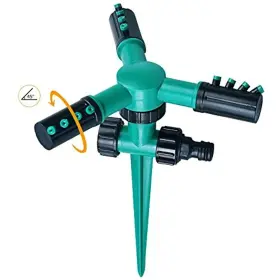 Pat-016-1 Candyhome Lawn Sprinkler Adjustable 360 Degree Automatic Rotating Garden Water Pat-016-1 Candyhome Lawn Sprinkler Adjustable 360 Degree Automatic Rotating Garden Water