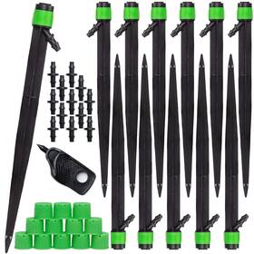 Carpathen C-dem-12 12pcs Drip Irrigation Emitters 360 Adjustable Flow For Inch Tubing System