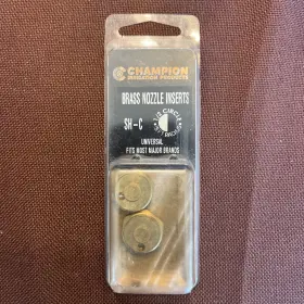 Champion 013789160018 Two Sf-c Brass Full Circle Inserts Sprinkler Nozzle Nos Made In Usa