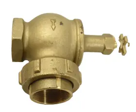 300rs-200y Champion Brass 2 Inch Angle Valve Threaded Irrigation Hose Sprinkler