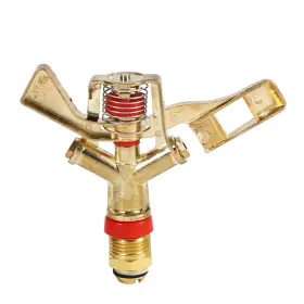 Cheotimec7m80sf3av Cheotime 1/2 Inch Water Sprinkler Brass Impact 360 Degree Automatic Rotatio