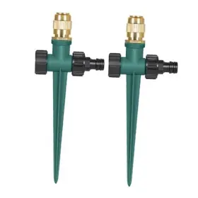 Ghh0070a China 2pack Sprinklers For Yard Automatic Water Sprinkler Lawn Adjustable Brass