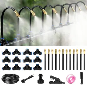 Chtoocy 786411740048 39ft Garden Mister System Automatic Watering With 360-degree Bend