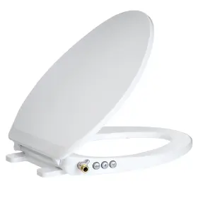 S014-03 Clirass Bidet Toilet Seat Non-electric Self-cleaning Dual Nozzles For Frontal &