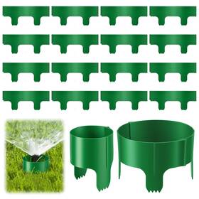 Comfykit 640486918743 Connectable Sprinkler Head Protectors - 16 Pcs Lawn Light Guards And