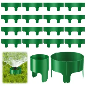 Comfykit 640486918743 Connectable Sprinkler Head Protectors - 16 Pcs Lawn Light Guards And