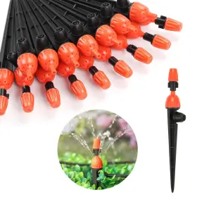 Copadri 768531942601 2 In 1 Drip Irrigation Emitters And Atomizing Nozzle For 1/4 Inch Copadri 768531942601 2 In 1 Drip Irrigation Emitters And Atomizing Nozzle For 1/4 Inch